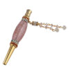 Arabian Hookah Accessories | Diamond-Encrusted Glow-in-the-Dark Metal Mouthpiece | Premium Hookah Pipe Tips (2pcs)) - 图片 6