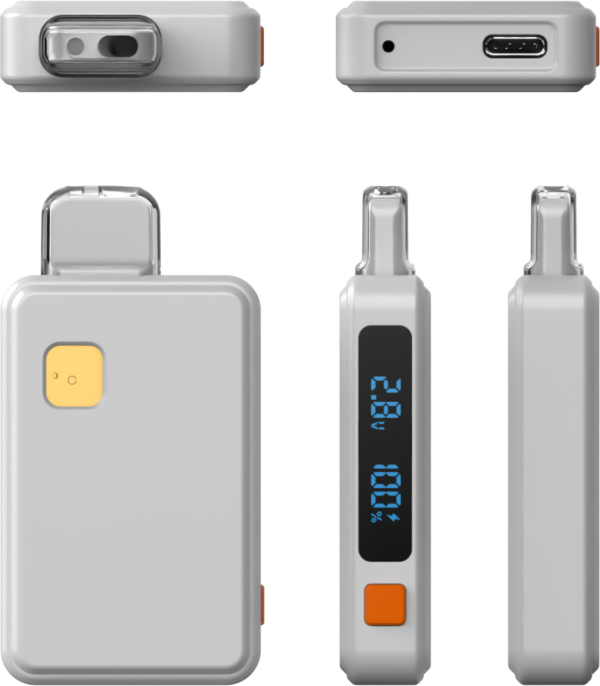Box Disposable Vape 238 for THC oil with Display voltage (2pcs)
