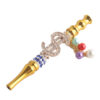 Reusable Metal Hookah Mouthpiece | Detachable Filter Tip for Arabian Shisha | Premium Smoking Accessories (2pcs) - 图片 2
