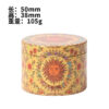 Longmada 50mm 4-layer zinc alloy multi-color metal grinder UV color printed all-inclusive grindercreative design (1pc) - 图片 5