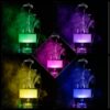 High-End LED Cube Acrylic Hookah with Double Hose – Premium Shisha for Bars and Lounges - 图片 4