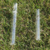 Transparent Glass Pipe – Washable High Borosilicate Glass Smoking Pipe (2pcs) - 图片 2