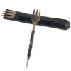 Metal Hookah Accessories | Arabian Shisha Fork & Pick with Leather Case | Premium Shisha Tools  (4pcs)) - 图片 2