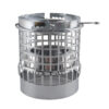 Multifunctional Hookah Accessories | Heat-Resistant Charcoal Screen with Wind Cover | Arabian Shisha Essentials - 图片 3