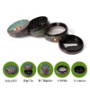 Longmada 50mm 4-layer zinc alloy multi-color metal grinder UV color printed all-inclusive grindercreative design (1pc) - 图片 3